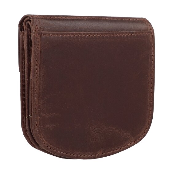 Mika Portfel RFID skórzany 10 cm