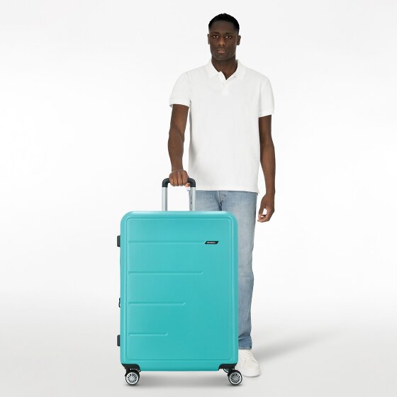 Gabol Future Plus 4 kółka Walizka 74 cm z plisą rozprężną