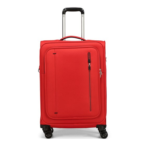 American Tourister Cloudrider 4 kółka Walizka M 67 cm z plisą rozprężną