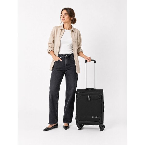 Travelite Kick Off 4 kółka Walizka kabinowa S 55 cm