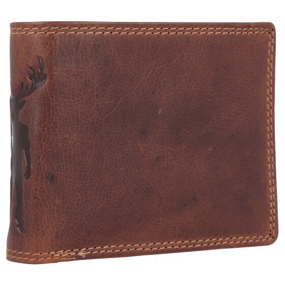 Jack Kinsky Monterey Portfel Ochrona RFID Skórzany 11.5 cm