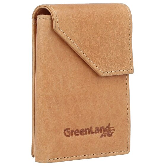 Greenland Nature Portfel RFID skórzany 7 cm