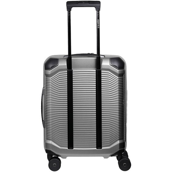 Travelite Millennium 4 kółka Walizka kabinowy 55 cm Komora na laptopa