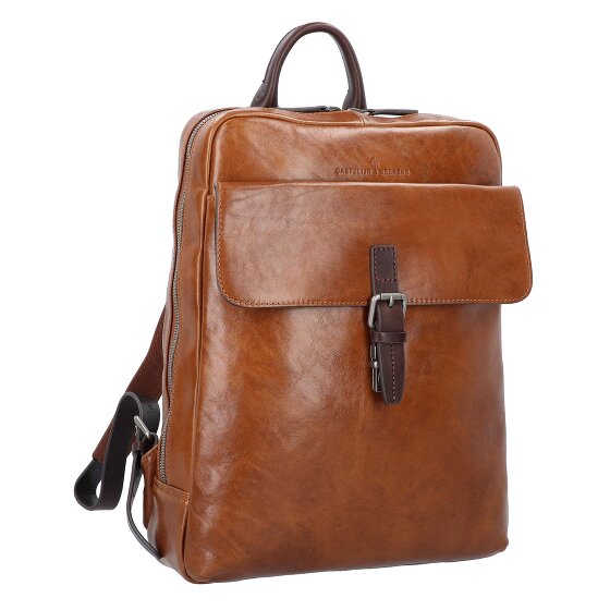 Castelijn & Beerens Rien Backpack RFID Leather 40 cm Laptop Compartment