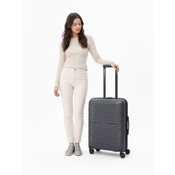 Stratic Shine 4 kółka Walizka 66 cm z funkcją poszerzenia