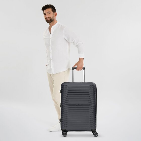 Stratic Wózek na 4 rolki Shine 65 cm z rozszerzaną plisą