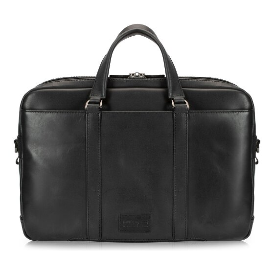 Jekyll & Hide Montana Teczka Ochrona RFID Skórzany 41 cm Komora na laptopa