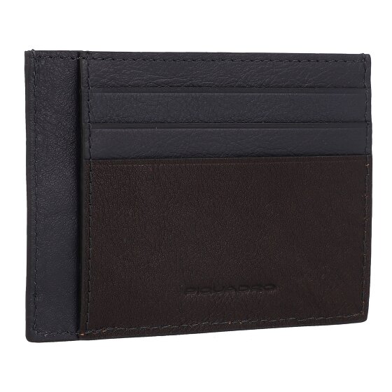 Piquadro Black Square Etui na karty kredytowe Skórzany 11 cm