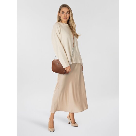 Patrizia Pepe Torba na ramię skórzana 20 cm