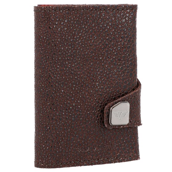 Tru Virtu Click & Slide Etui na karty kredytowe Ochrona RFID Skóra 6.5 cm