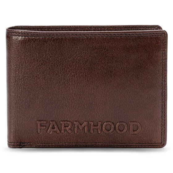 Farmhood Memphis Portfel Ochrona RFID Skórzany 12.5 cm