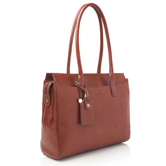 Castelijn & Beerens Ellen Torba na ramię skórzana 40 cm Komora na laptopa