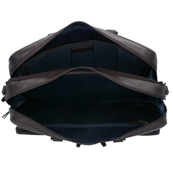 Leonhard Heyden Dakota Teczka skórzana 40 cm Komora na laptopa