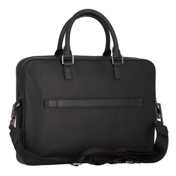 Tommy Hilfiger TH Monogram Teczka Skórzany 40 cm Komora na laptopa