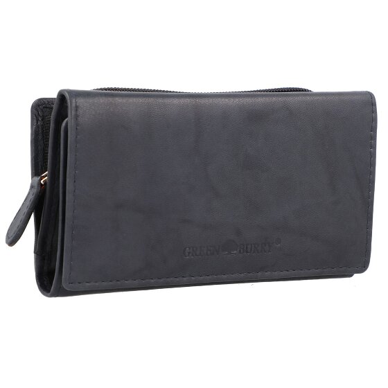 Greenburry Basic Wallet RFID Leather 14 cm