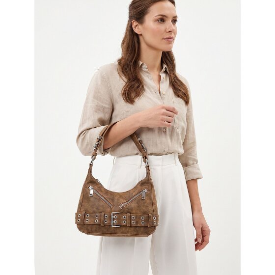 Desigual Valentine Camel Torba na ramię 24 cm