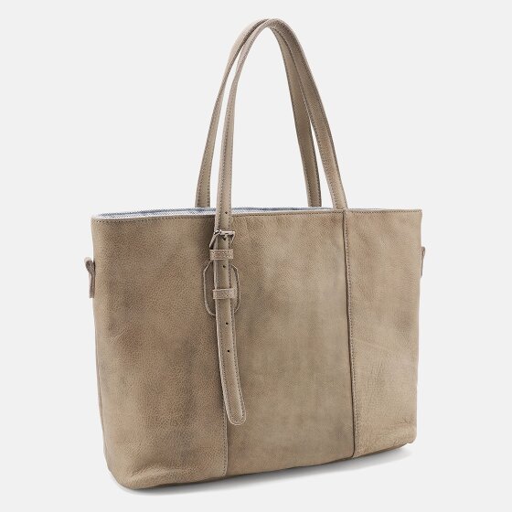 FredsBruder Dwustronna skórzana shopperka 37 cm