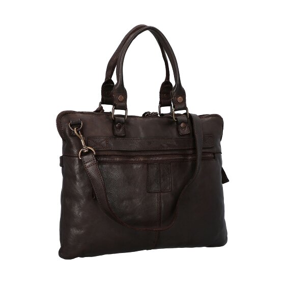 Harbour 2nd Vega Teczka Skórzany 38 cm Komora na laptopa