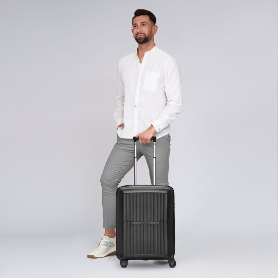 Pactastic Collection 01 4 kółka Walizka kabinowy S 55 cm z plisą rozprężną