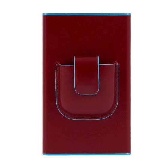 Piquadro Black Square Etui na karty kredytowe Ochrona RFID Skórzany 6 cm