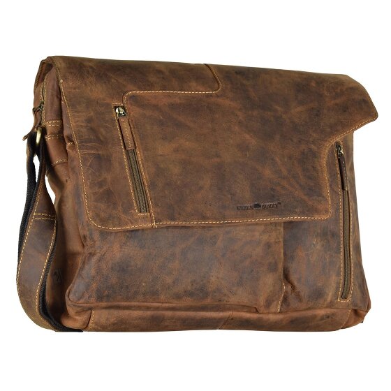 Greenburry Vintage Revolver Bag Torba na ramię skórzana 40 cm