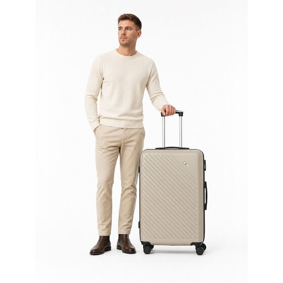 Check.In Paradise 2.0 4 kółka Walizka L 78 cm z funkcją poszerzenia