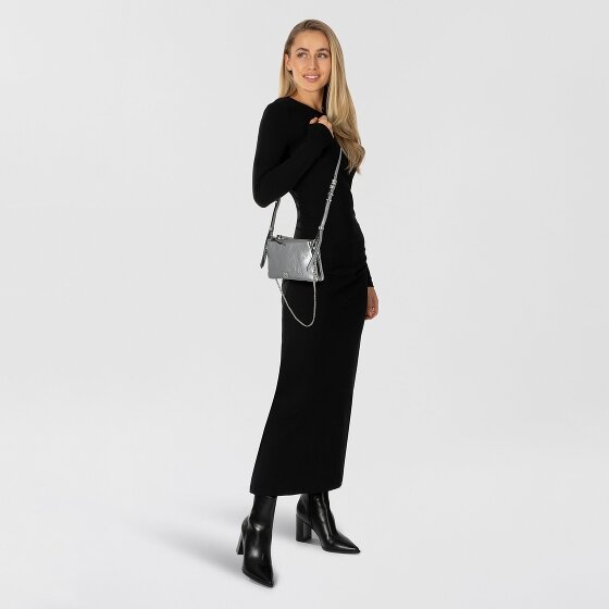 PINKO Double Mini Kopertówka Skórzany 20 cm