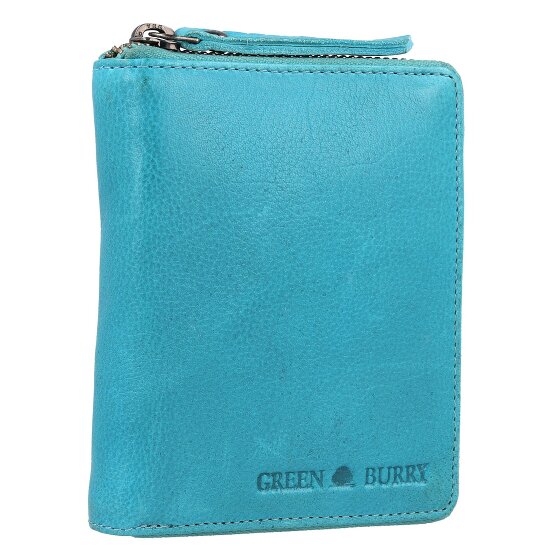 Greenburry Vintage Washed Leather Wallet 10 cm