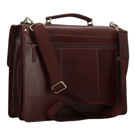Jost Skagen Teczka Skórzany 40 cm Komora na laptopa