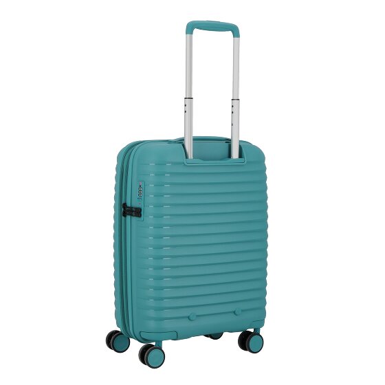 d&n Travel Line 4500 4 kółka Walizka kabinowy S 55 cm z plisą rozprężną