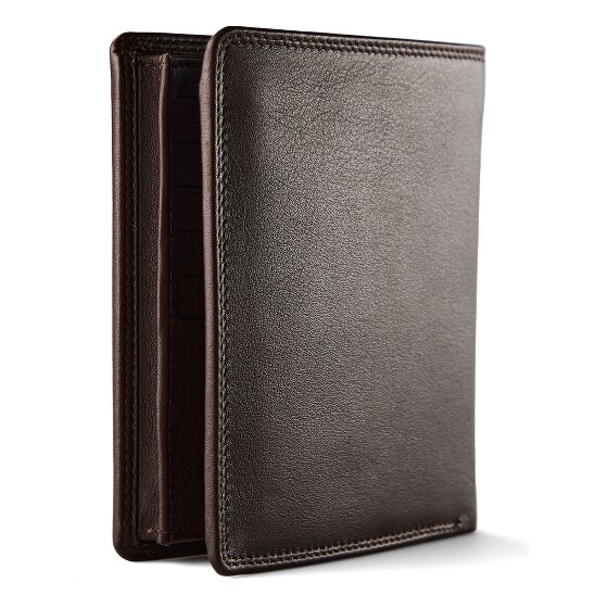 Braun Büffel Golf 3.0 Portfel Ochrona RFID Skórzany 11 cm