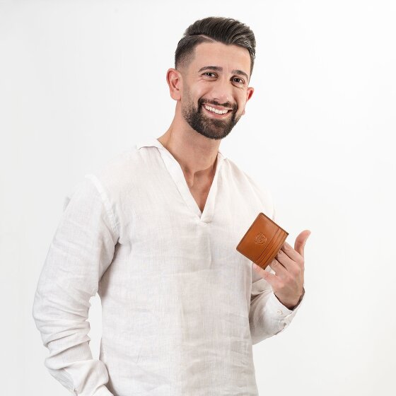 Farmhood Memphis Etui na karty kredytowe Ochrona RFID Skórzany 10 cm