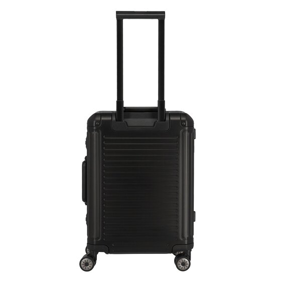 Travelite Walizka kabinowa Next z 4 kółkami, Aluminium, 55 cm