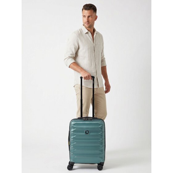 Delsey Paris Meteor 4 kółka Walizka kabinowa 55 cm z funkcją poszerzenia