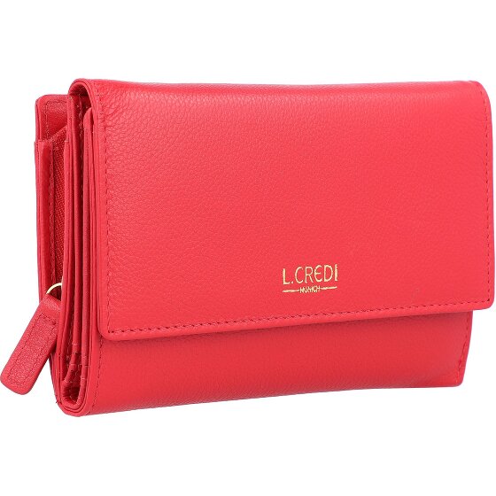L.Credi Evelyn Portfel Ochrona RFID Skóra 14.5 cm