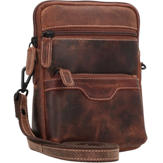 Jack Kinsky Skórzana torba na ramię Baltimore 11 16 cm