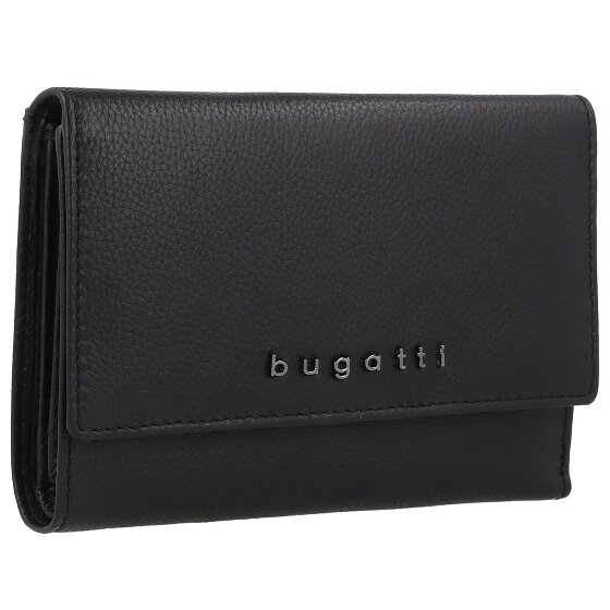 bugatti Bella Portfel Ochrona RFID Skórzany 15 cm