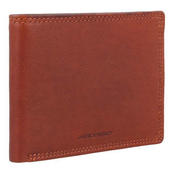 Jack Kinsky Montreal Portfel Ochrona RFID Skórzany 12 cm