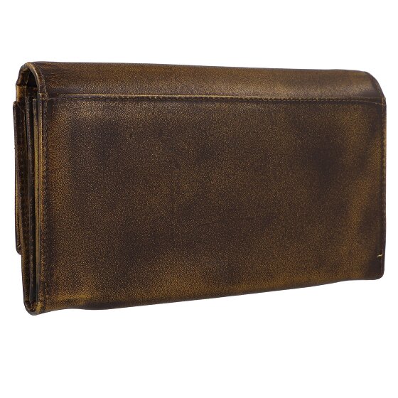 Greenburry Destressed Portfel Ochrona RFID Skórzany 18.5 cm