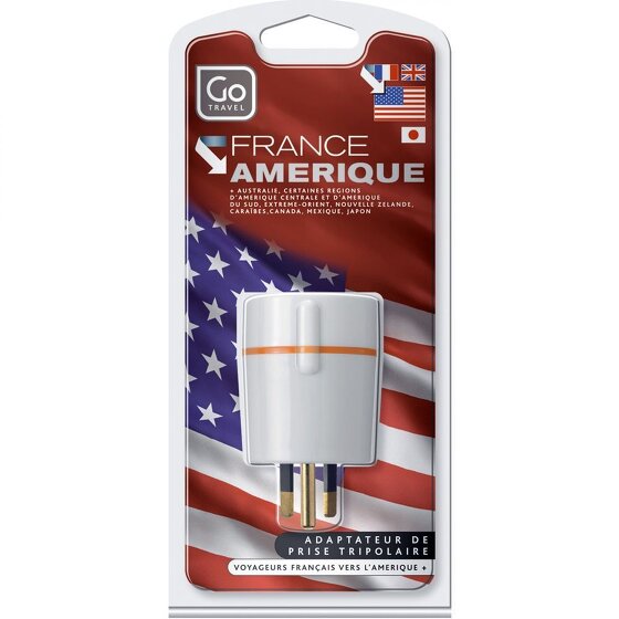 Go Travel Adapter podróżny Francja-Ameryka