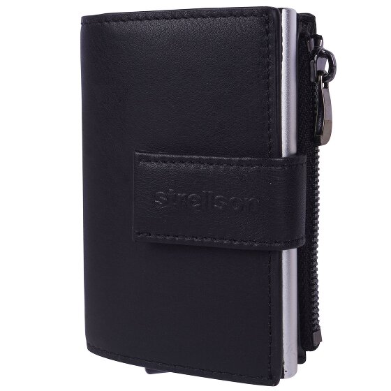 Strellson Carter C-Four Etui na karty kredytowe Ochrona RFID Skórzany 6.5 cm
