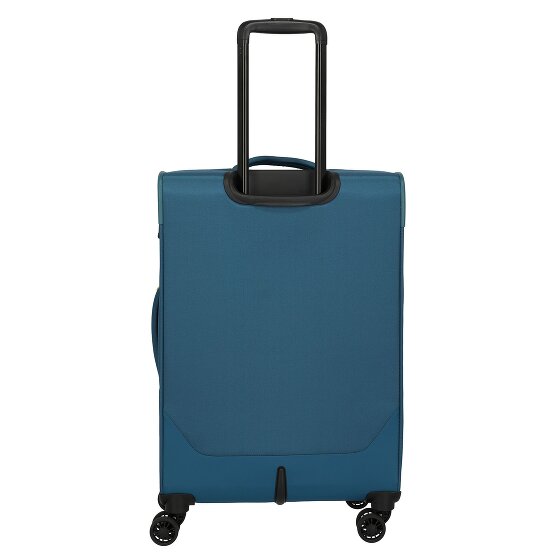 Travelite Umbria 4 kółka Zestaw walizek 3-części z plisą rozprężną