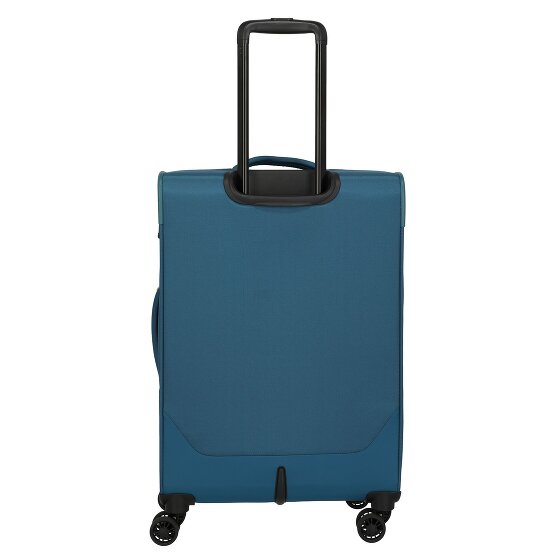 Travelite Umbria 4 kółka Zestaw walizek 3-części z plisą rozprężną