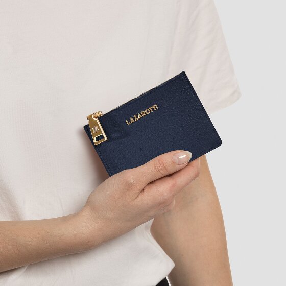 Lazarotti Bologna Leather Portfel z kluczem Skórzany 11.5 cm