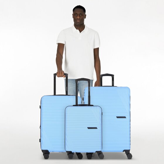 Cocoono Larnaka 4 kółka Zestaw walizek 3-części z plisą rozprężną