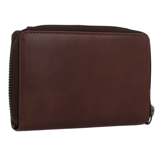 Greenburry Newport Portfel Ochrona RFID Skórzany 14 cm