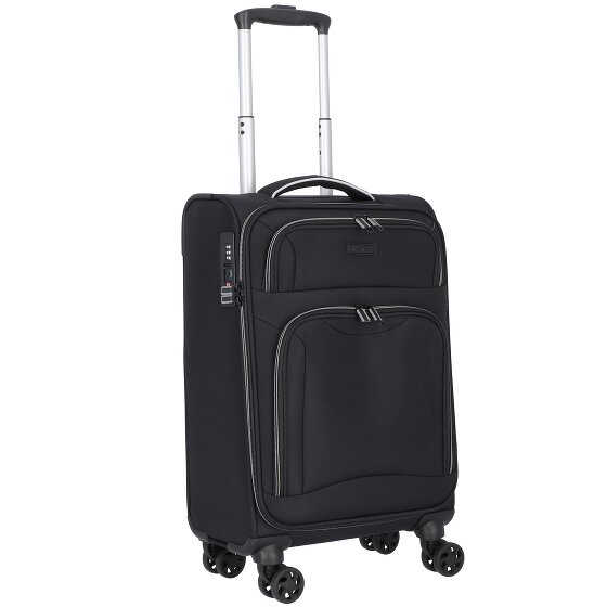 d&n Travel Line 9204 4 kółka Walizka kabinowa 55 cm