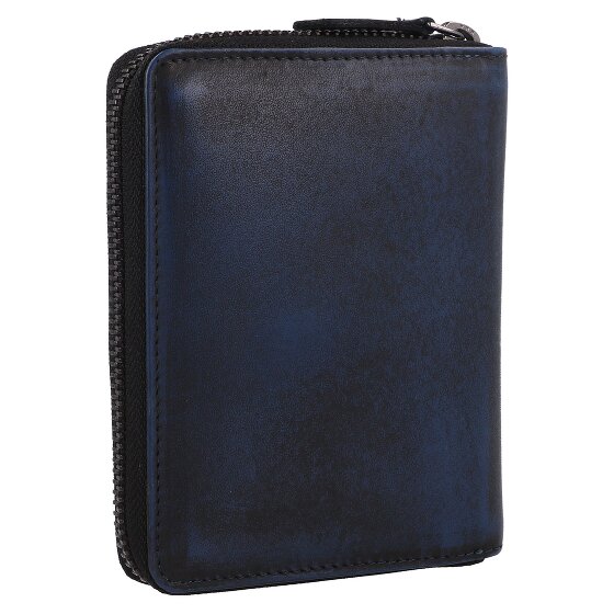 Greenburry Destressed Portfel Ochrona RFID Skórzany 13 cm