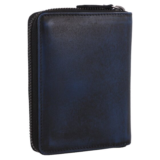 Greenburry Destressed Portfel Ochrona RFID Skórzany 13 cm