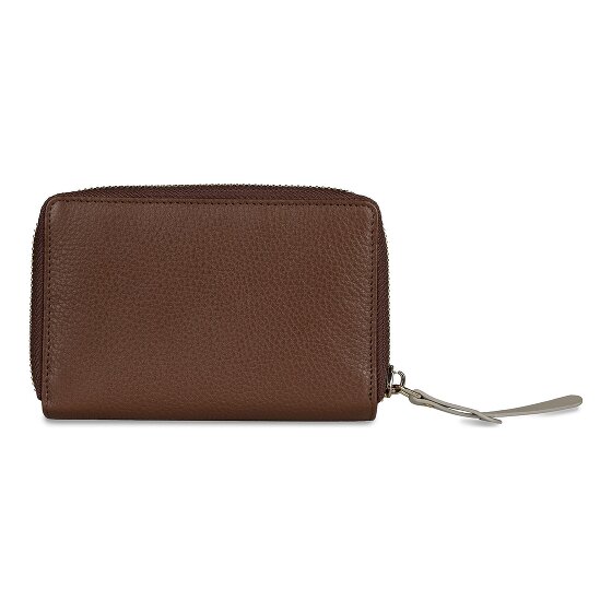 bugatti Viola Portfel Ochrona RFID Skórzany 14 cm